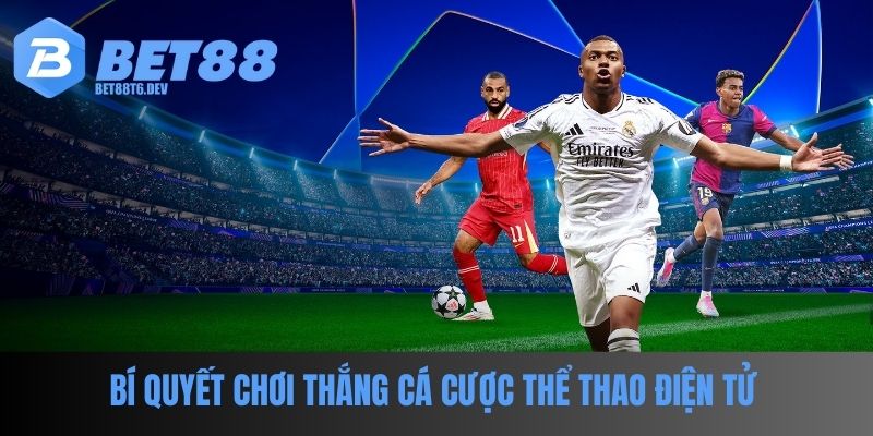 Chiến lược giúp chiến thắng cá cược thể thao điện tử tại nhà cái