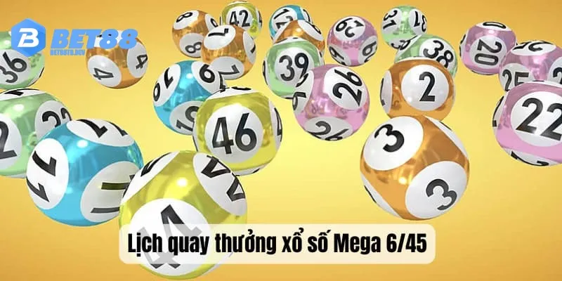 Lịch quay thưởng mega